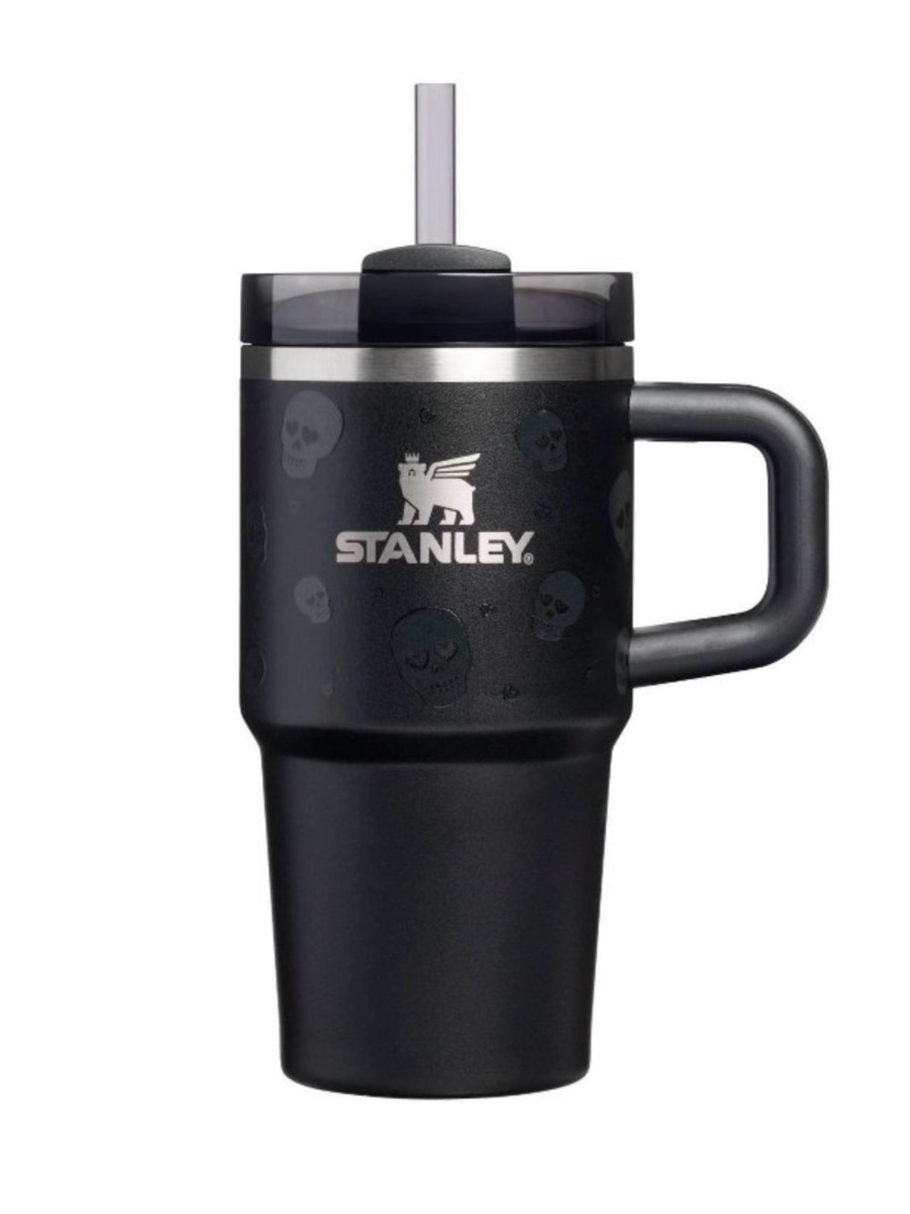 Stanley 20 oz Stainless Steel
H2.0 FlowState Quencher Tumbler Sweetheart Skulls